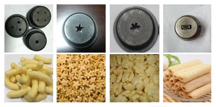 Stroj za obradu ekstrudera sa punjenim kukuruznim rižom za izradu hrane Puffed Corn Rice Snack Food Making Extruder Processing Machine